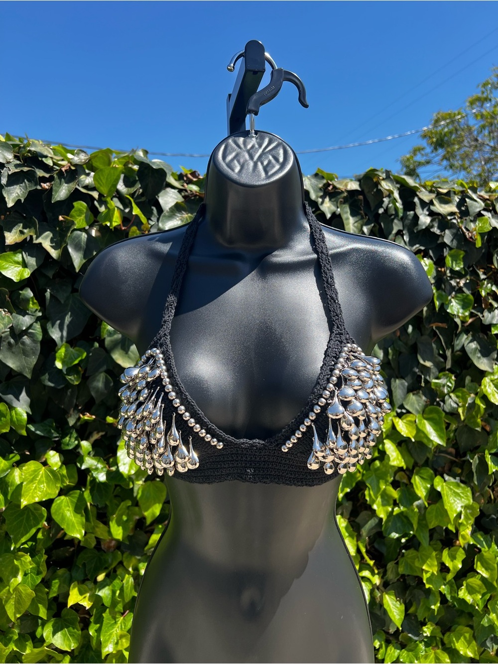 Andi Bagus Liquid Silver Bralette